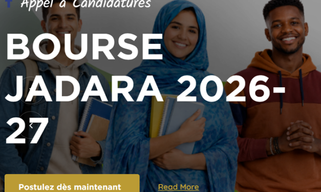 Candidature Bourse Fondation Jadara (FME) 2026